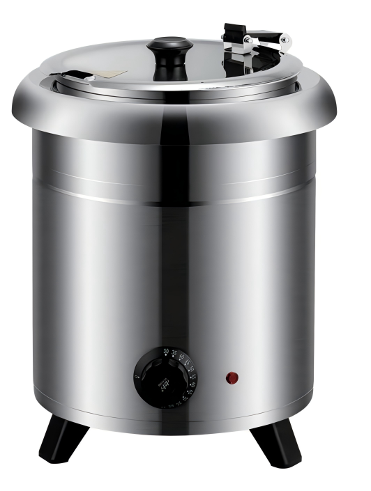 Commercial straight body soup kettle