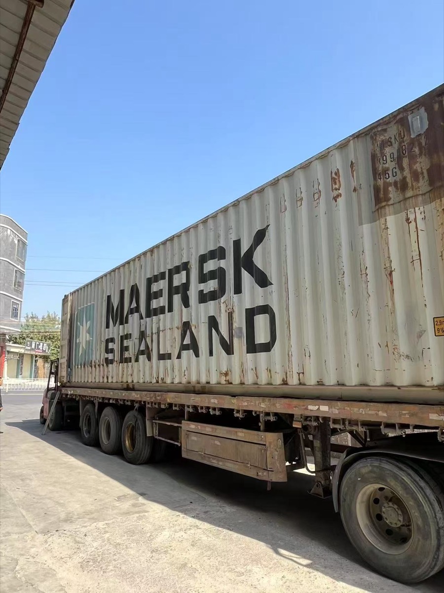 Container loading for export shipment
